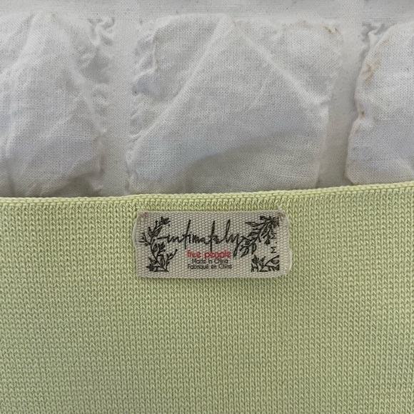 Free People butterfly sleeve ribbed crop top - Picture 7 of 11